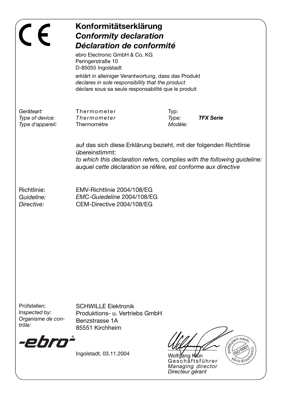 Xylem TFX Serie User Manual | Page 38 / 38