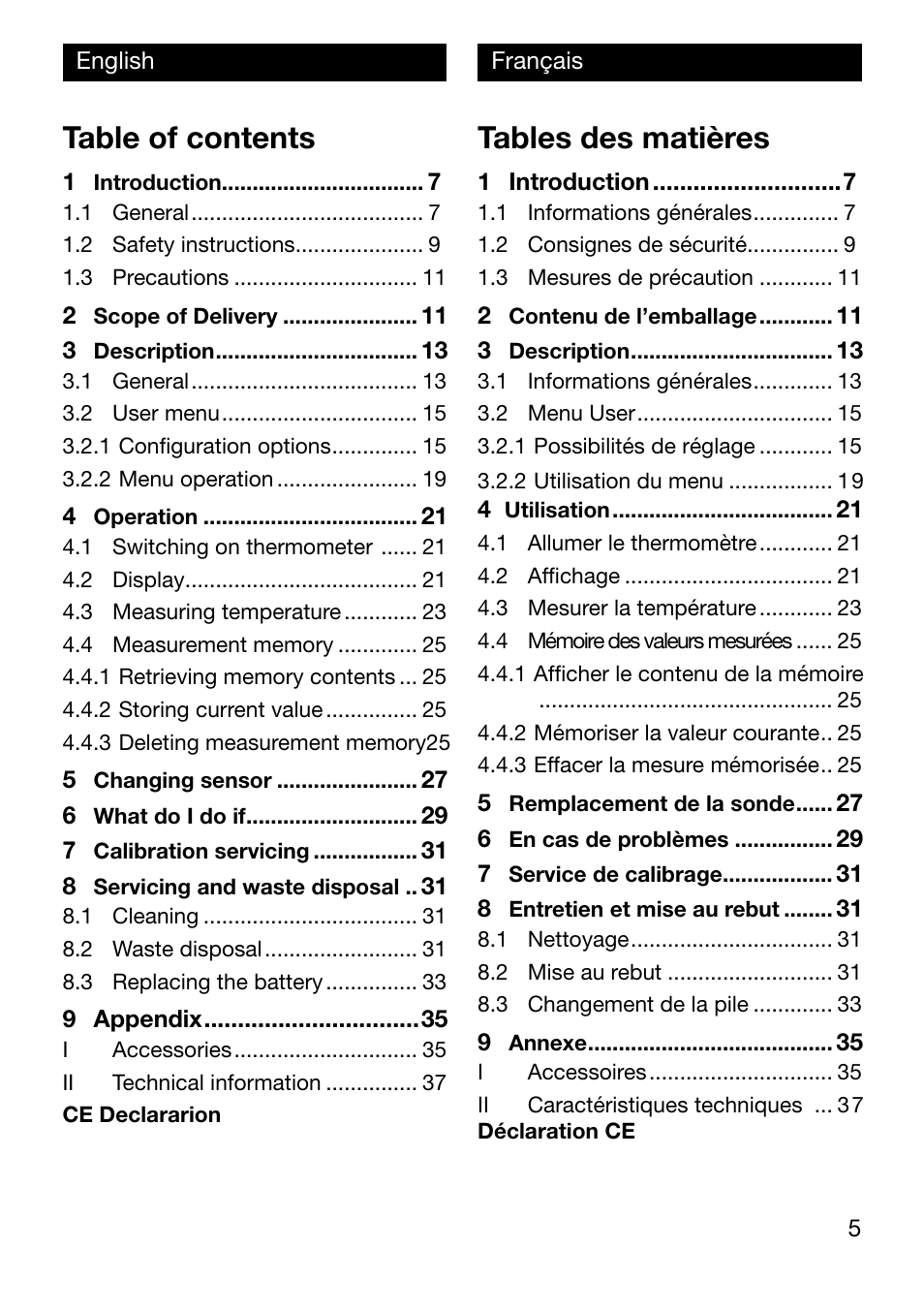 Xylem TFX Serie User Manual | Page 5 / 38