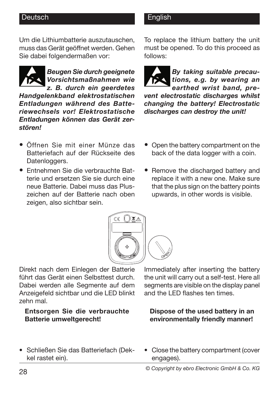 Xylem EBI 20-TF User Manual | Page 28 / 40