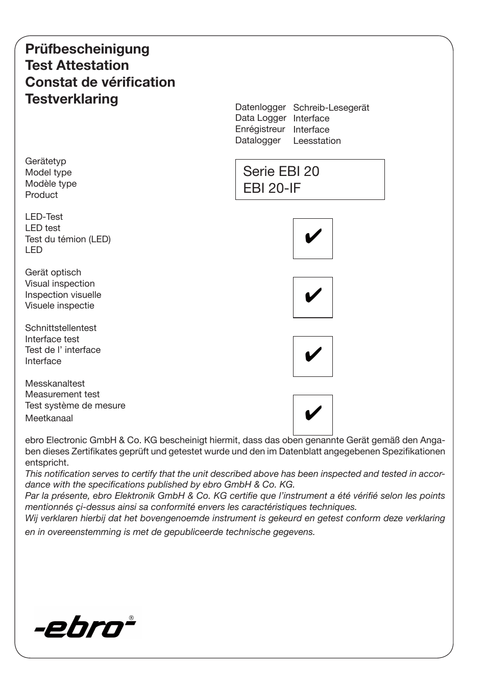 Xylem EBI 20-TF User Manual | Page 36 / 40