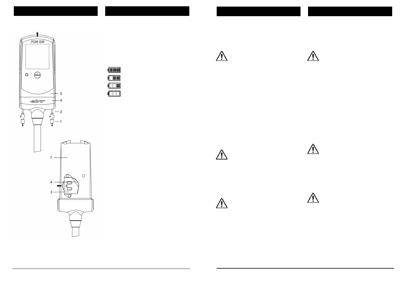 Xylem FOM 320 User Manual | Page 9 / 28