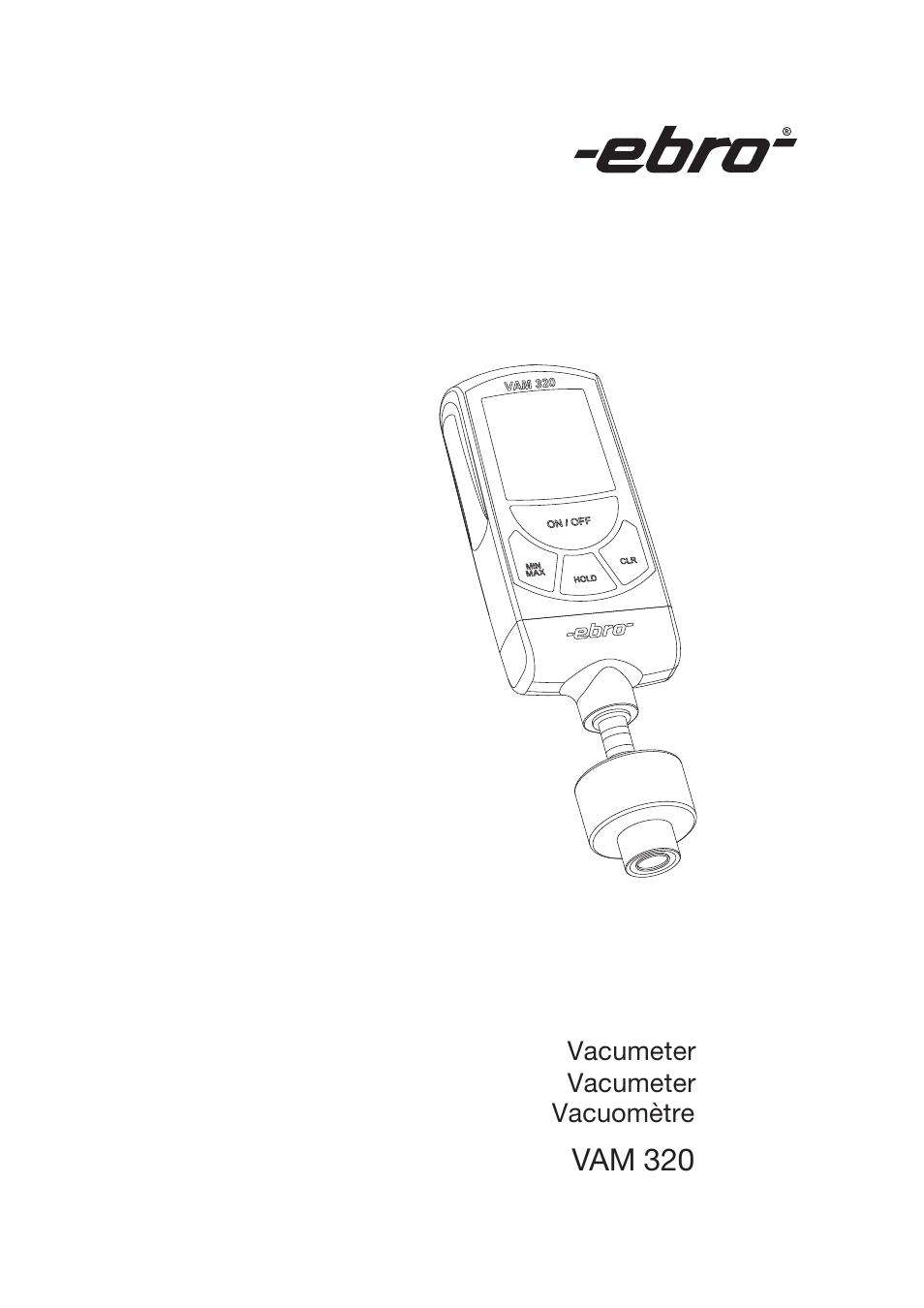 Xylem VAM 320 User Manual | 28 pages