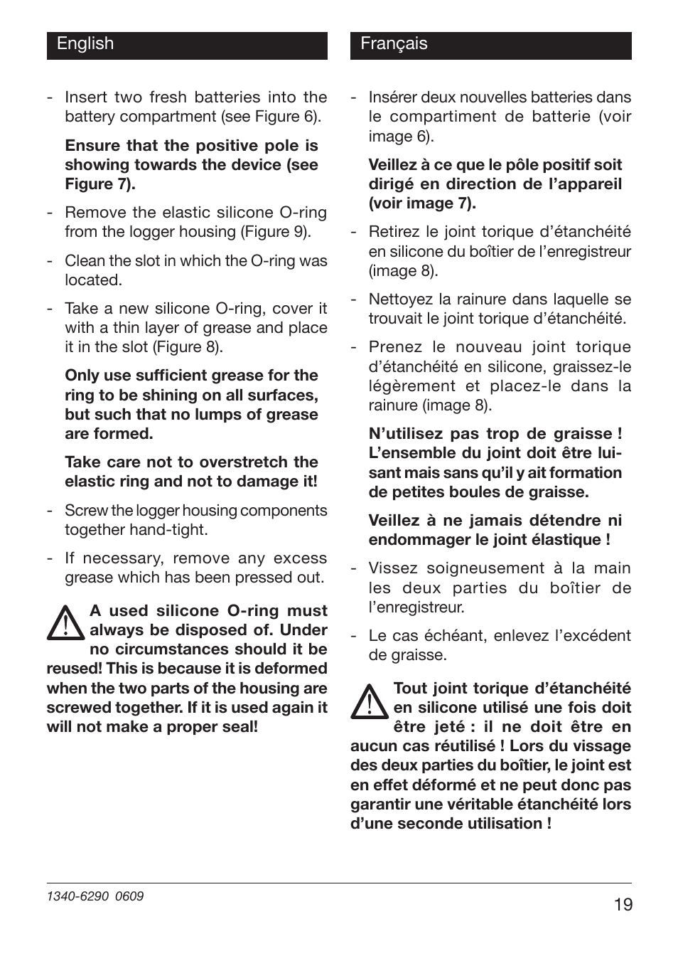 Xylem EBI 11 User Manual | Page 19 / 28