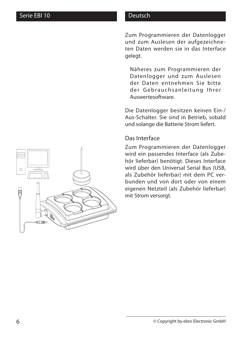 Xylem EBI 10 Serie User Manual | Page 6 / 40