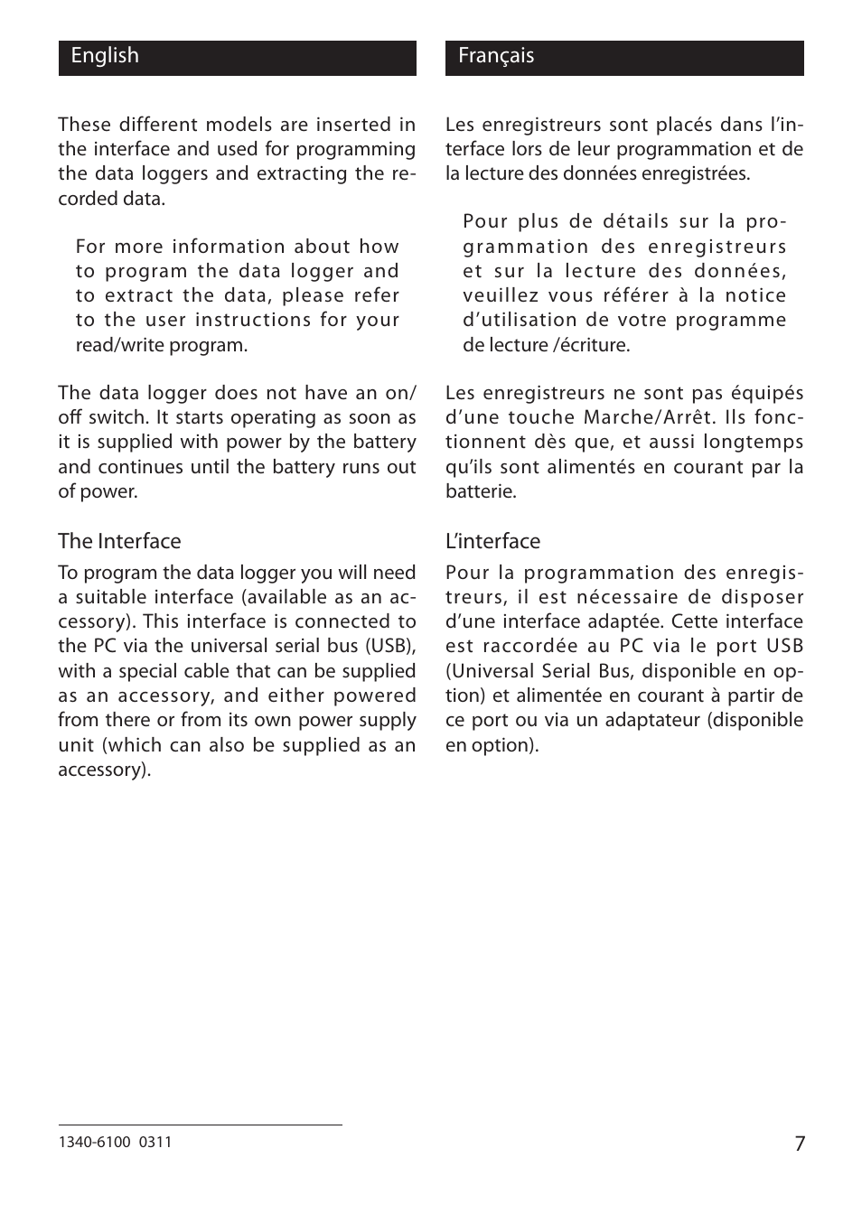 Xylem EBI 10 Serie User Manual | Page 7 / 40