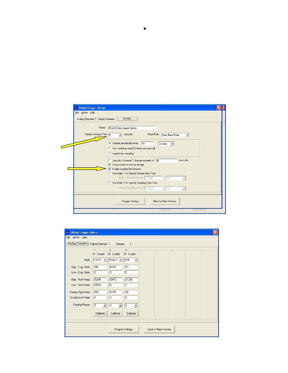 Xylem FC220 Data Logger Option User Manual | Page 5 / 10