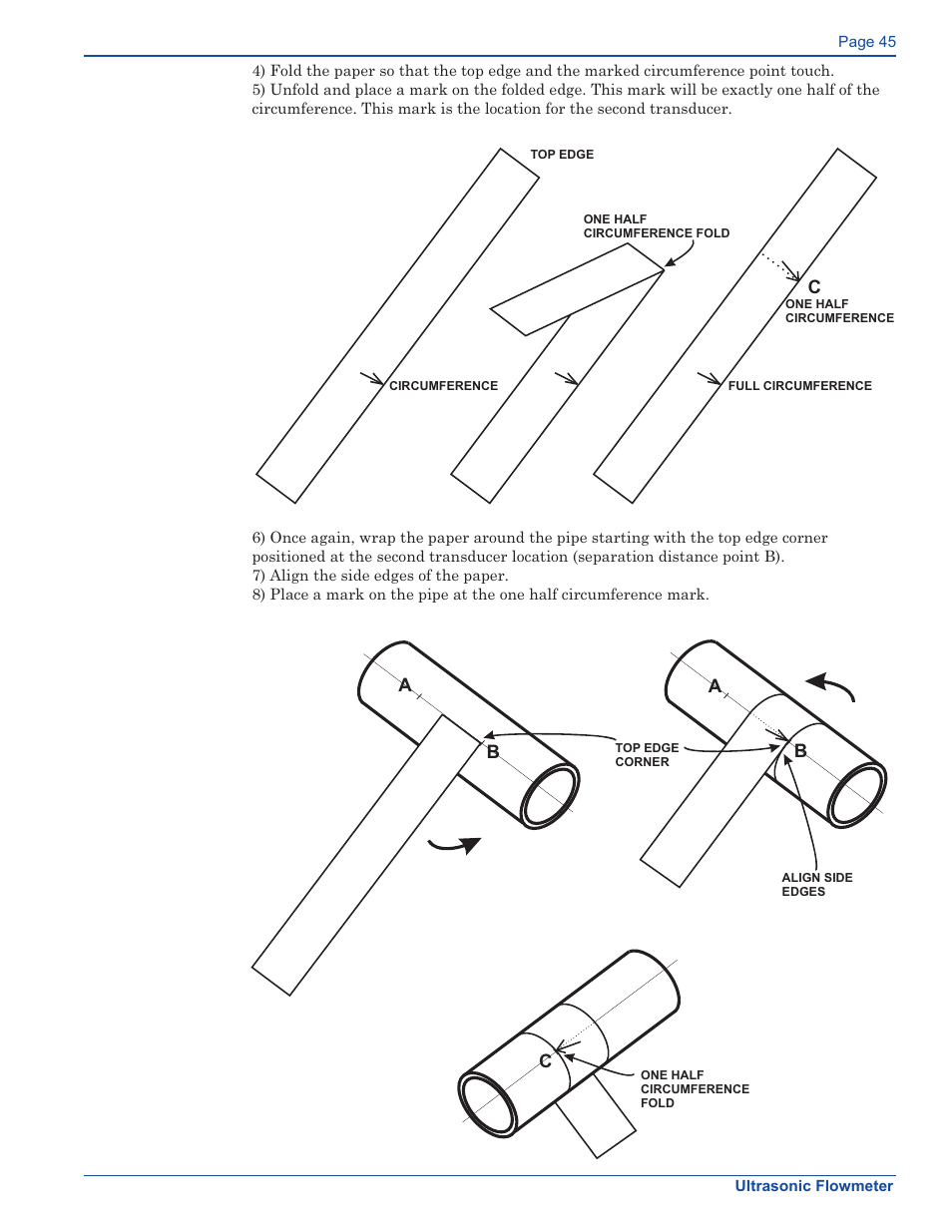 Xylem FM500 ULTRASONIC FLOW METERS User Manual | Page 45 / 74