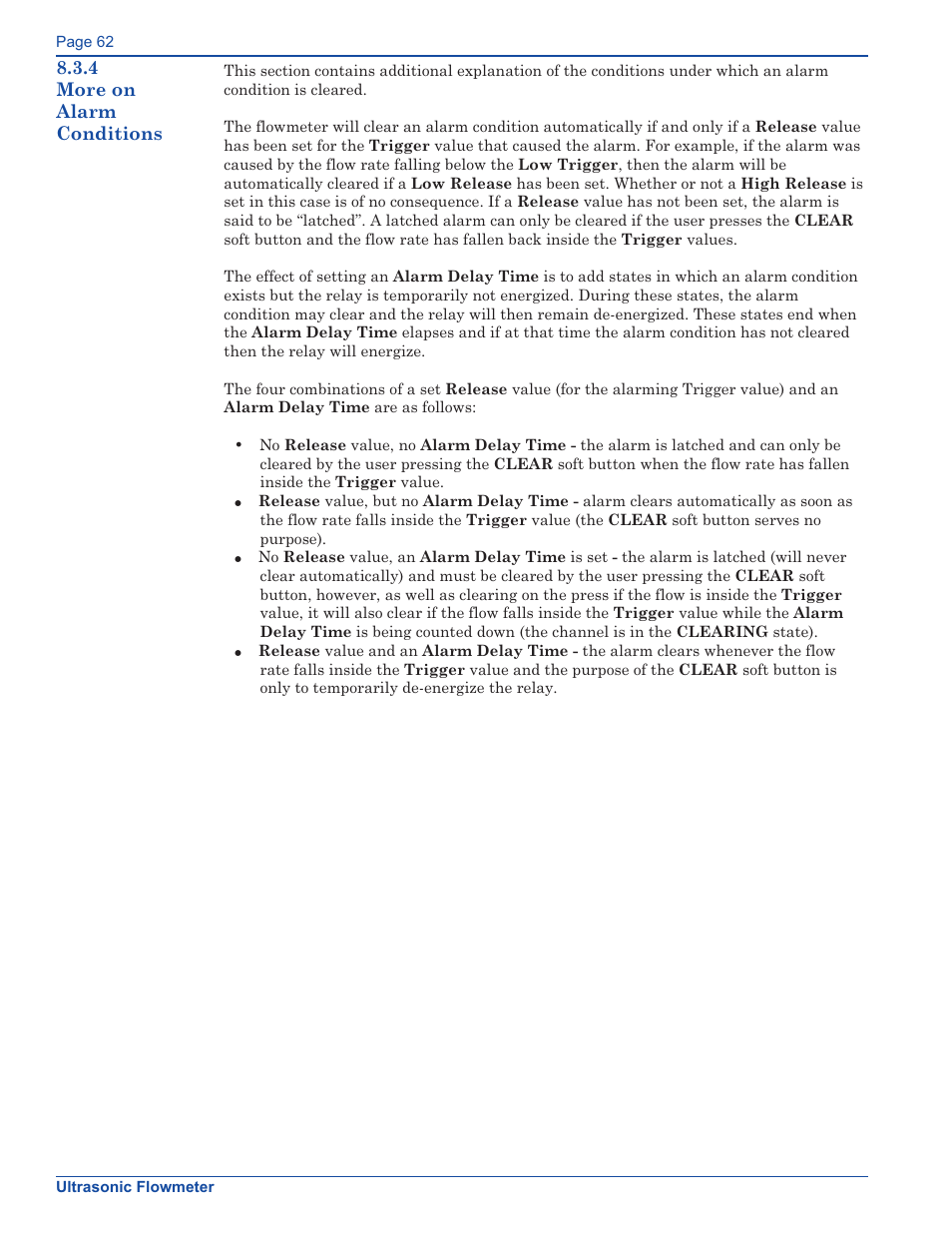 Xylem FM500 ULTRASONIC FLOW METERS User Manual | Page 62 / 74