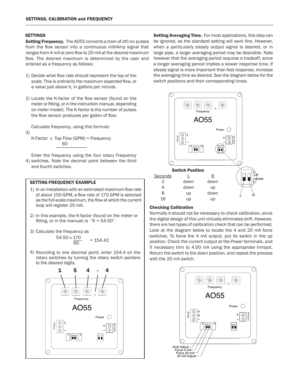 Ao55 | Seametrics AO55 User Manual | Page 3 / 4
