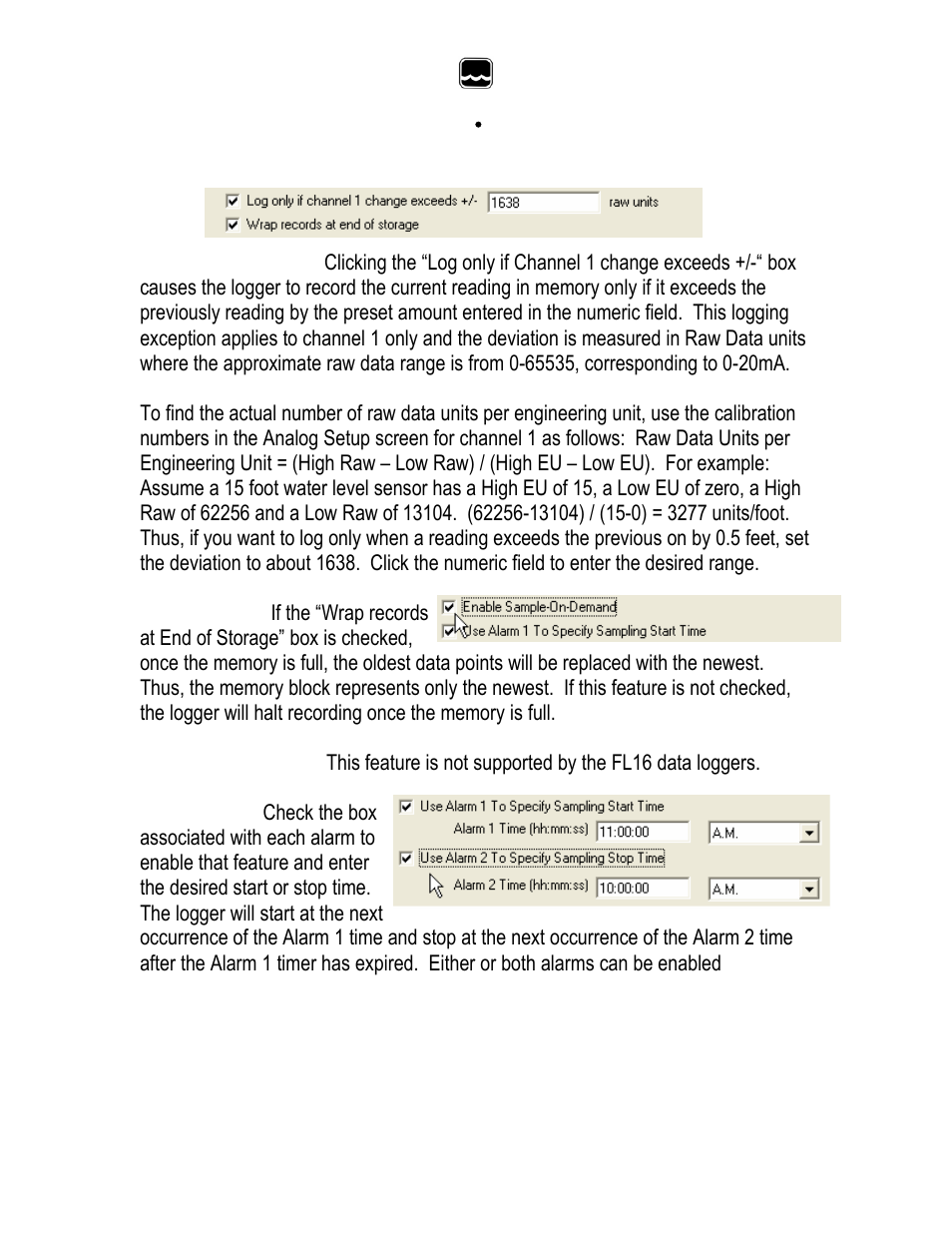 Xylem FL16 WATER FLOW LOGGERS User Manual | Page 24 / 37