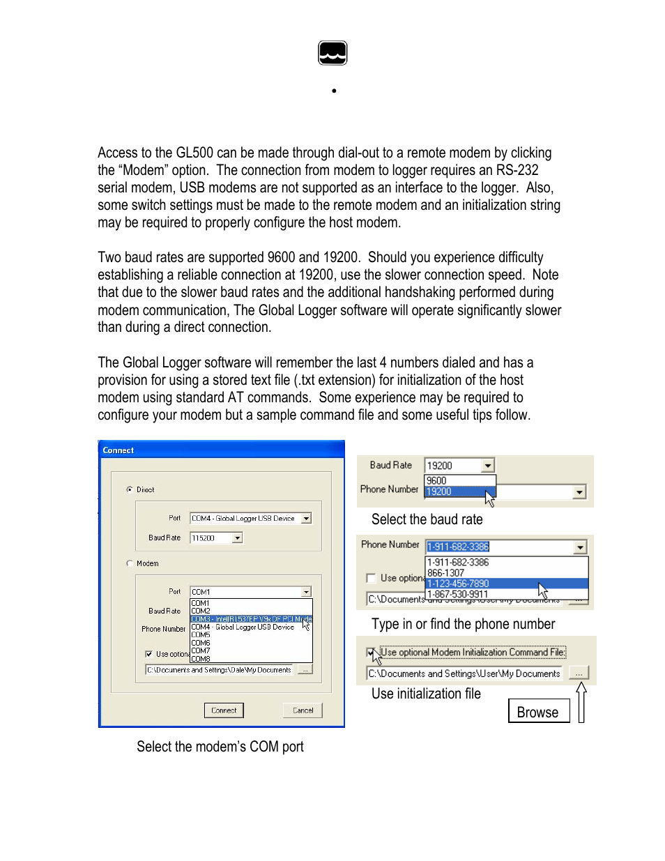 Xylem GL500 MULTICHANNEL DATA LOGGER User Manual | Page 10 / 32