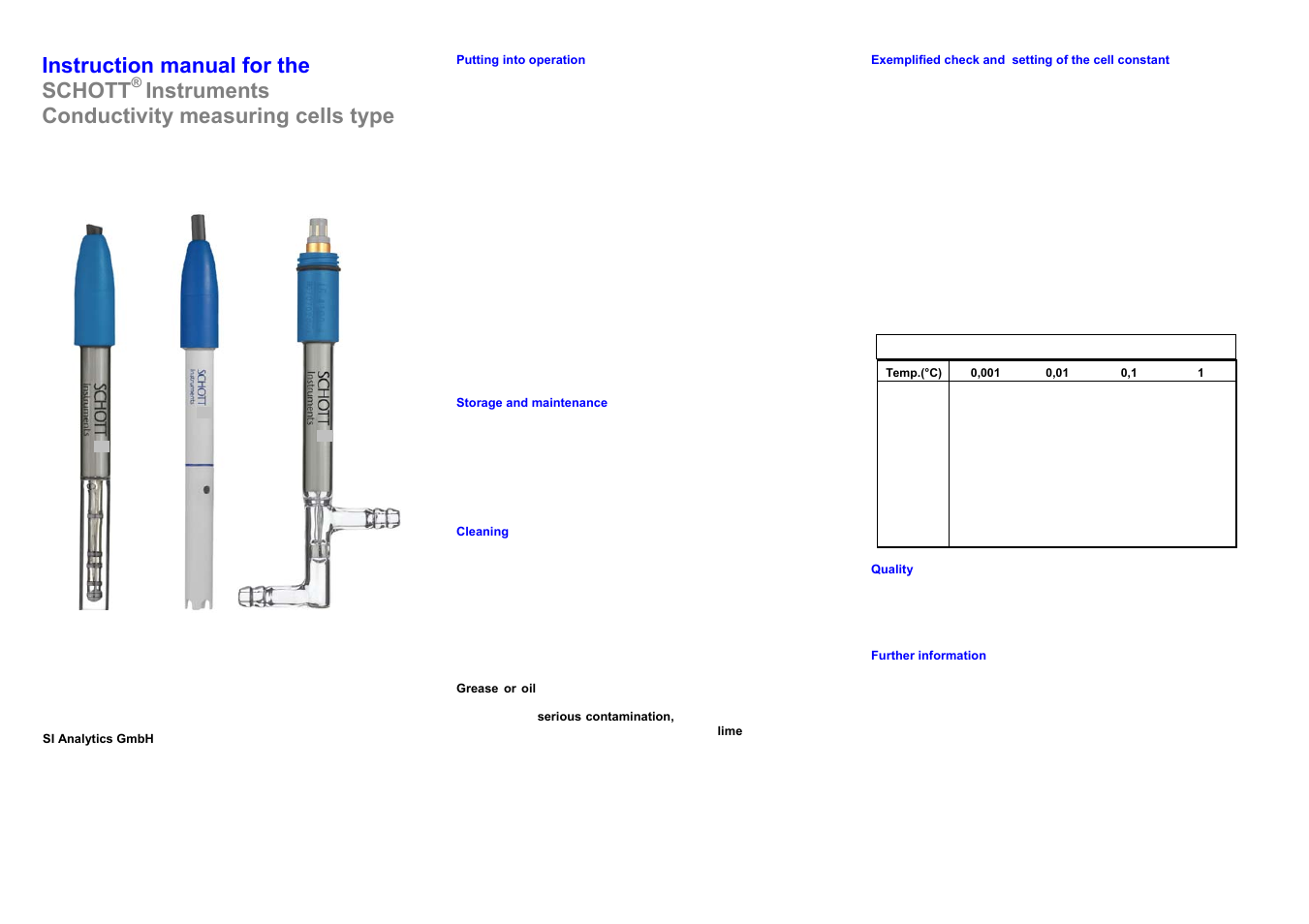 Xylem LF 1100+, 1100T+, 4100+, 5100+, 5100T+ User Manual | 2 pages