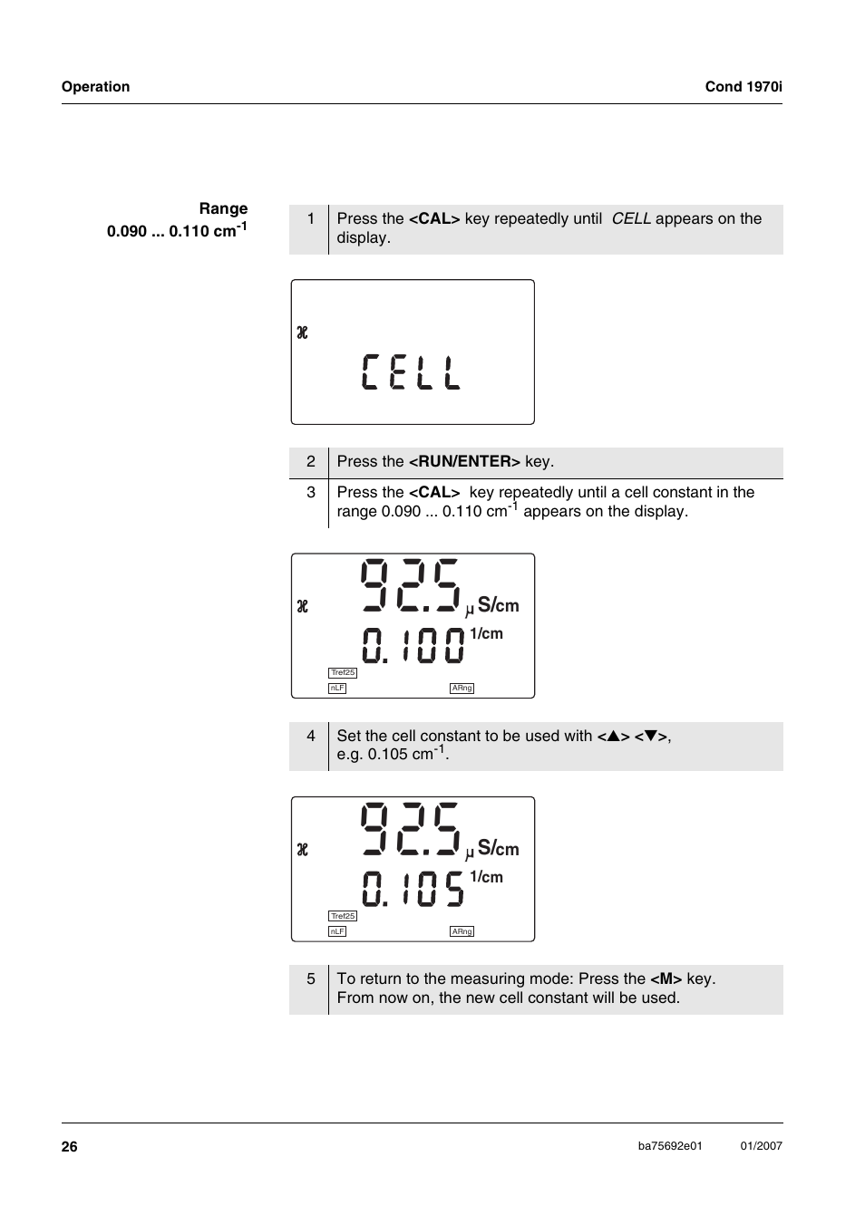 C t 1 1, E l l c | Xylem Cond 1970i User Manual | Page 26 / 67