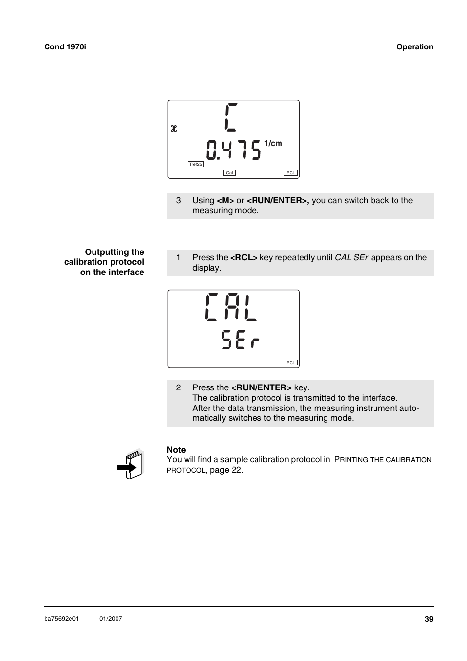 S e r | Xylem Cond 1970i User Manual | Page 39 / 67