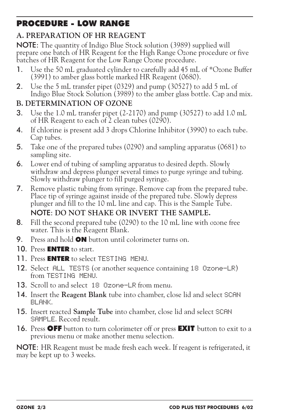 LaMotte COD Plus Colorimeter 1922-EX2 User Manual | Page 101 / 133