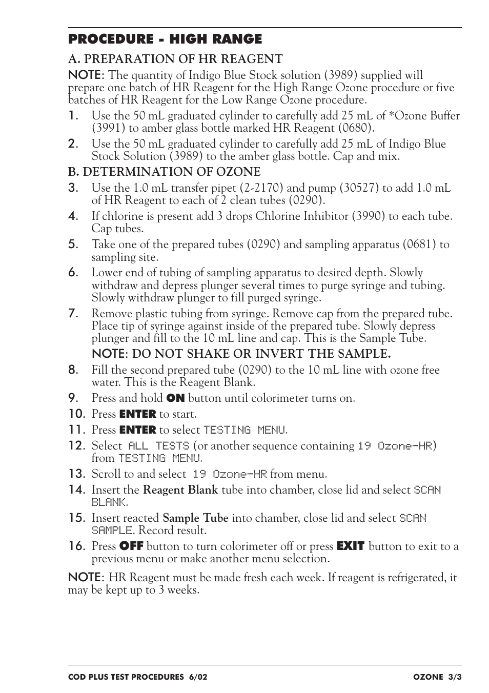 LaMotte COD Plus Colorimeter 1922-EX2 User Manual | Page 102 / 133