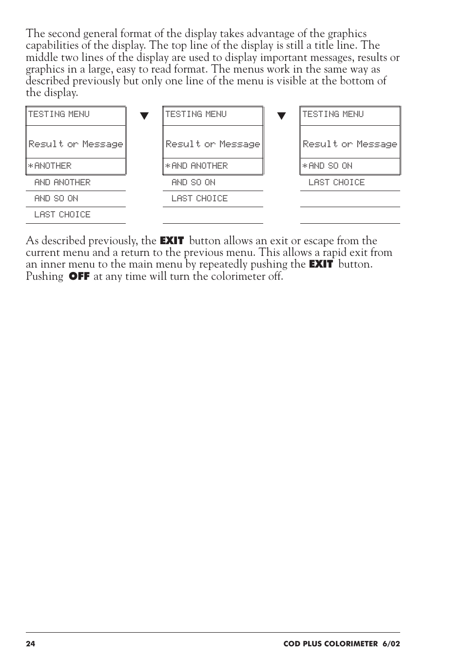 LaMotte COD Plus Colorimeter 1922-EX2 User Manual | Page 24 / 133