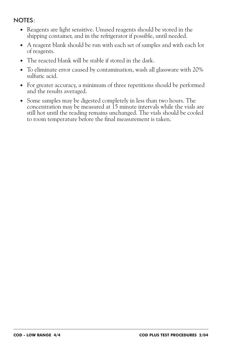 LaMotte COD Plus Colorimeter 1922-EX2 User Manual | Page 59 / 133