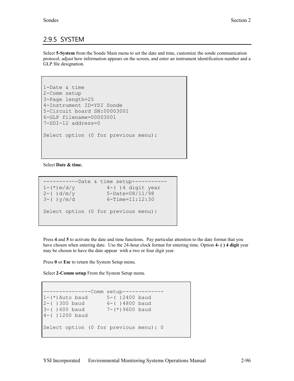 5 system | Xylem 6-Series Multiparameter User Manual | Page 102 / 377