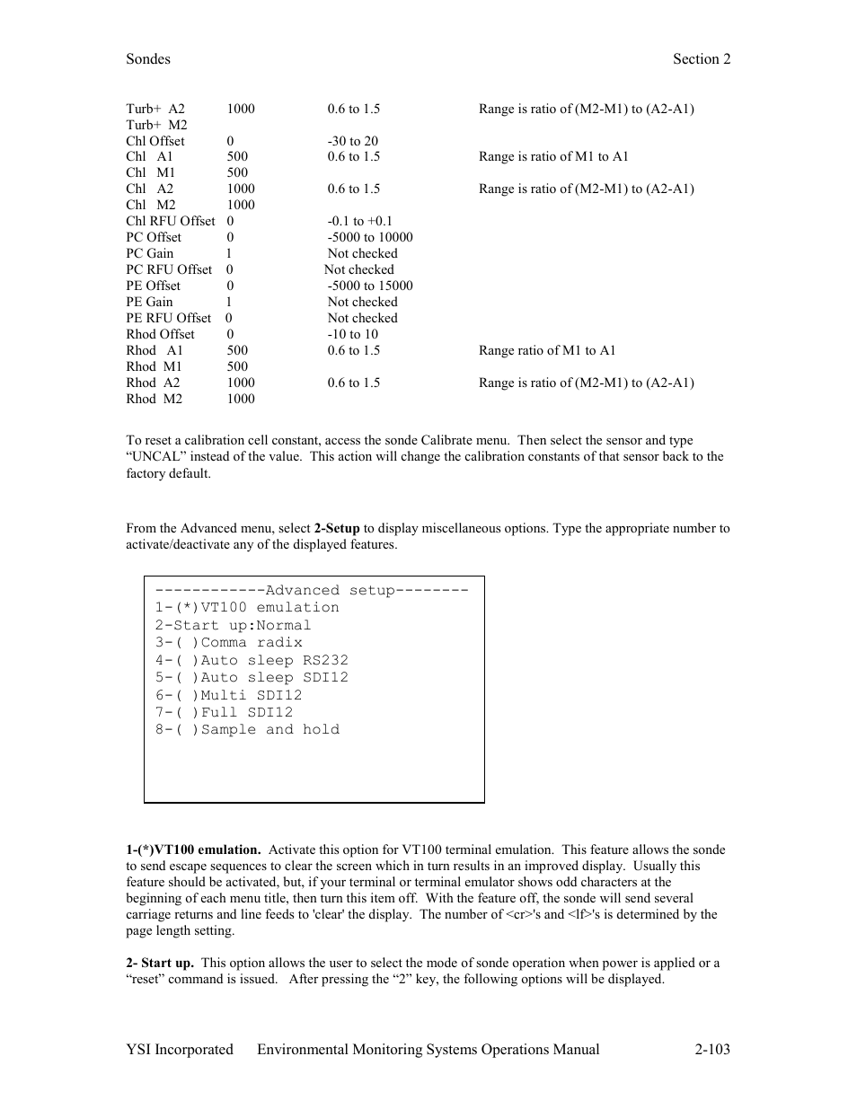 Xylem 6-Series Multiparameter User Manual | Page 109 / 377