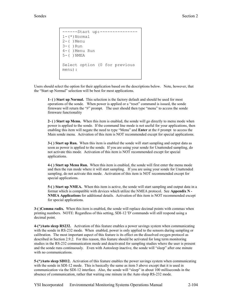 Xylem 6-Series Multiparameter User Manual | Page 110 / 377