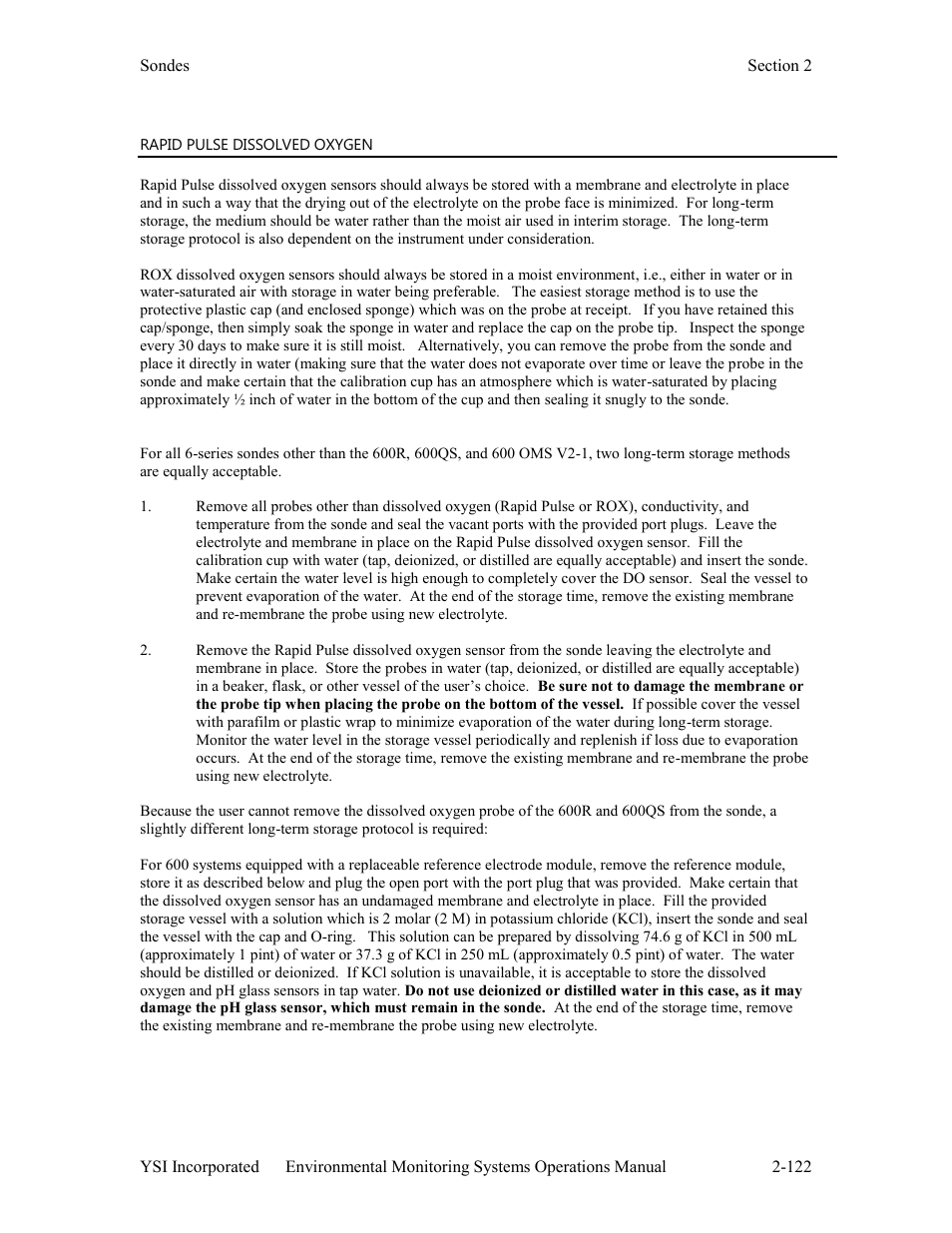 Xylem 6-Series Multiparameter User Manual | Page 128 / 377