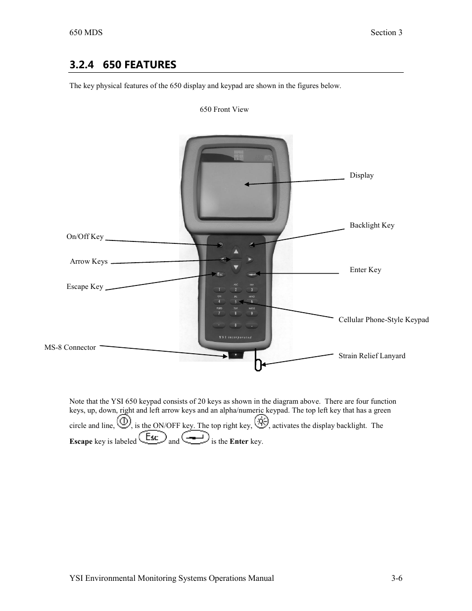 4 650 features | Xylem 6-Series Multiparameter User Manual | Page 136 / 377