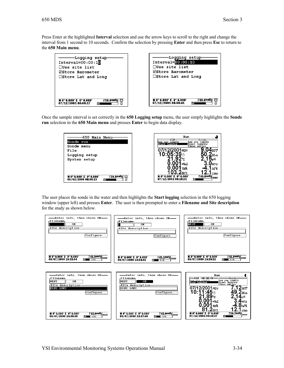 Xylem 6-Series Multiparameter User Manual | Page 164 / 377