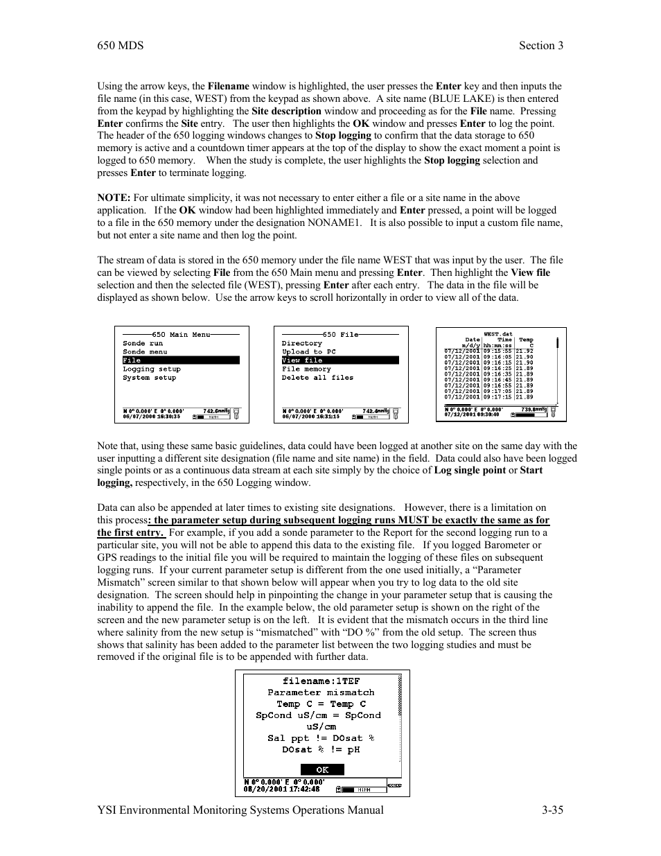 Xylem 6-Series Multiparameter User Manual | Page 165 / 377