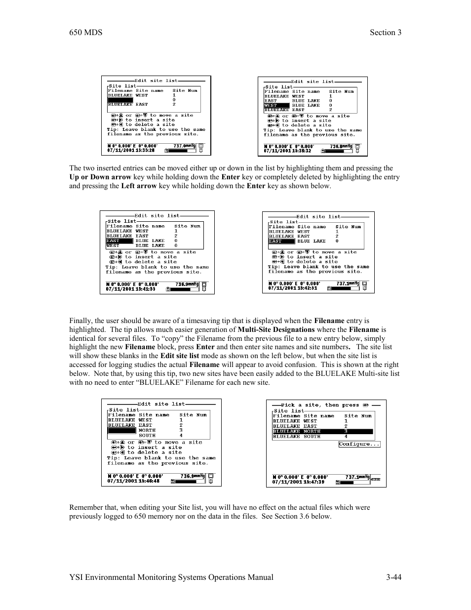 Xylem 6-Series Multiparameter User Manual | Page 174 / 377