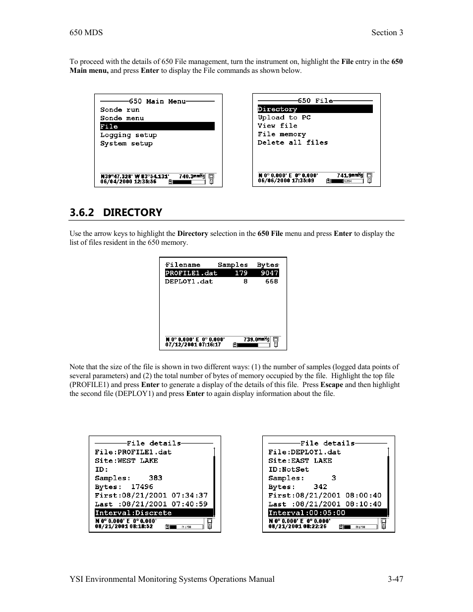2 directory | Xylem 6-Series Multiparameter User Manual | Page 177 / 377