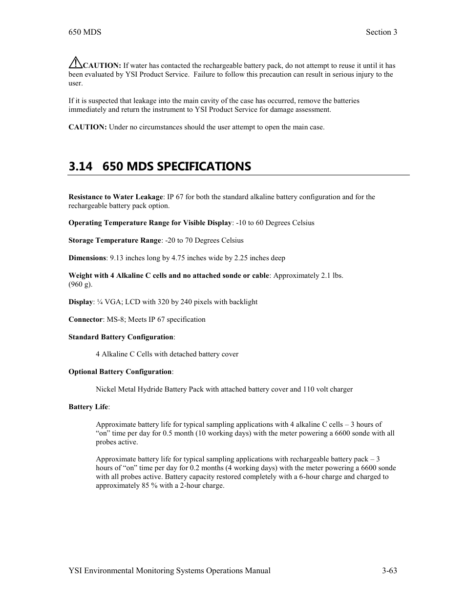 Xylem 6-Series Multiparameter User Manual | Page 193 / 377