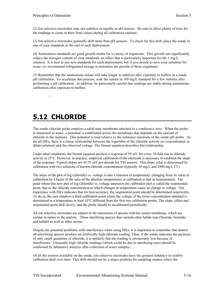 12 chloride | Xylem 6-Series Multiparameter User Manual | Page 254 / 377