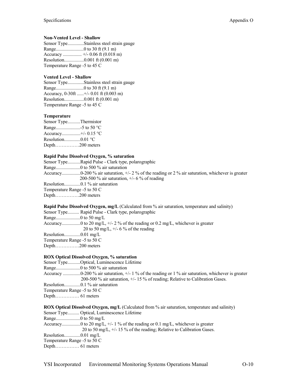 Xylem 6-Series Multiparameter User Manual | Page 373 / 377