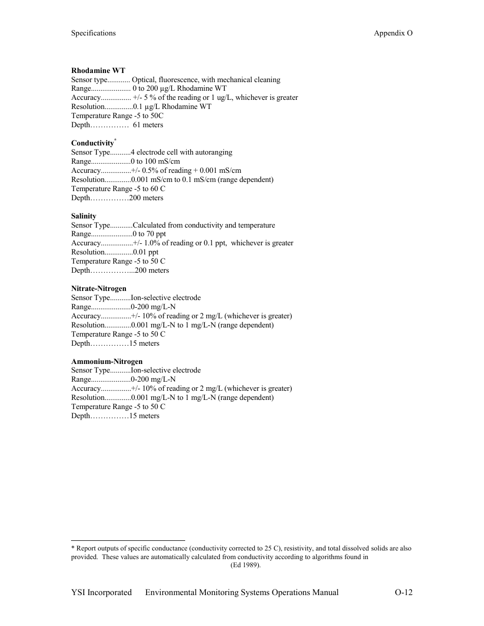 Xylem 6-Series Multiparameter User Manual | Page 375 / 377