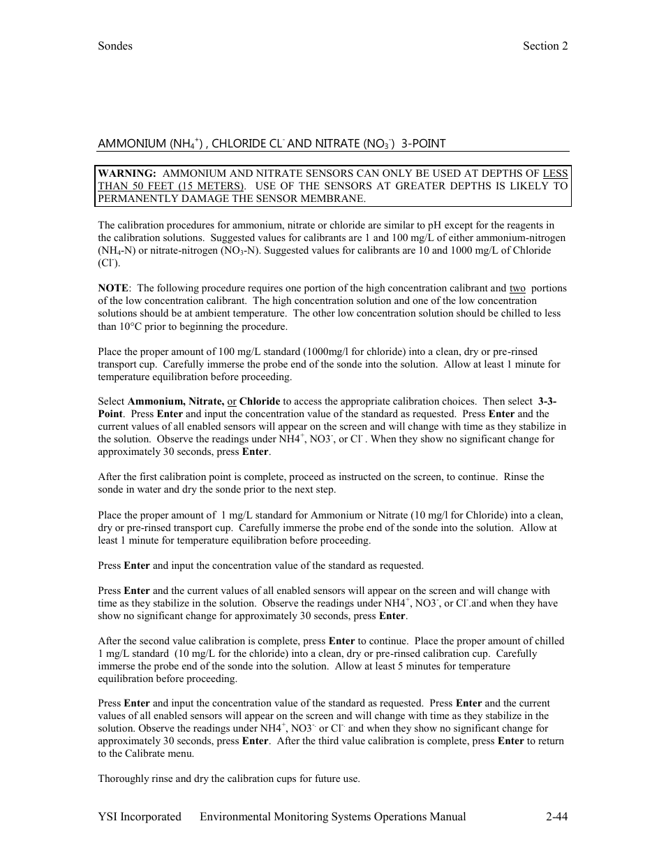 Xylem 6-Series Multiparameter User Manual | Page 50 / 377