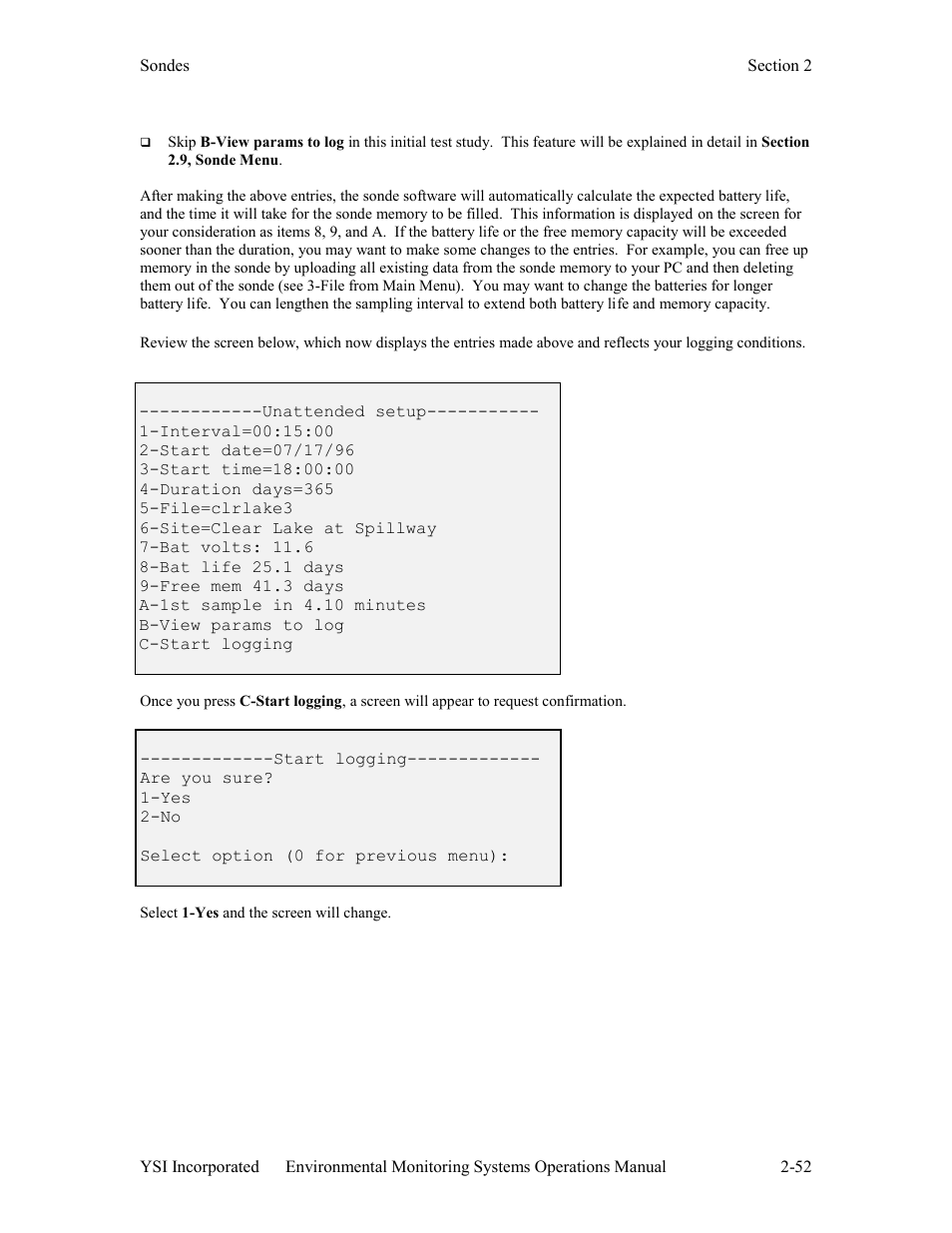 Xylem 6-Series Multiparameter User Manual | Page 58 / 377