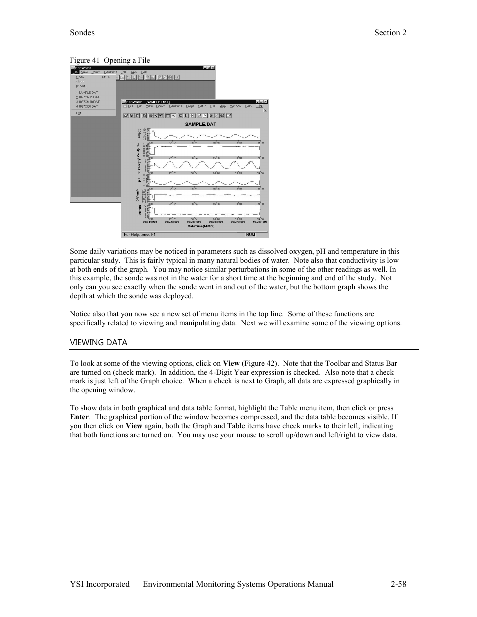 Xylem 6-Series Multiparameter User Manual | Page 64 / 377