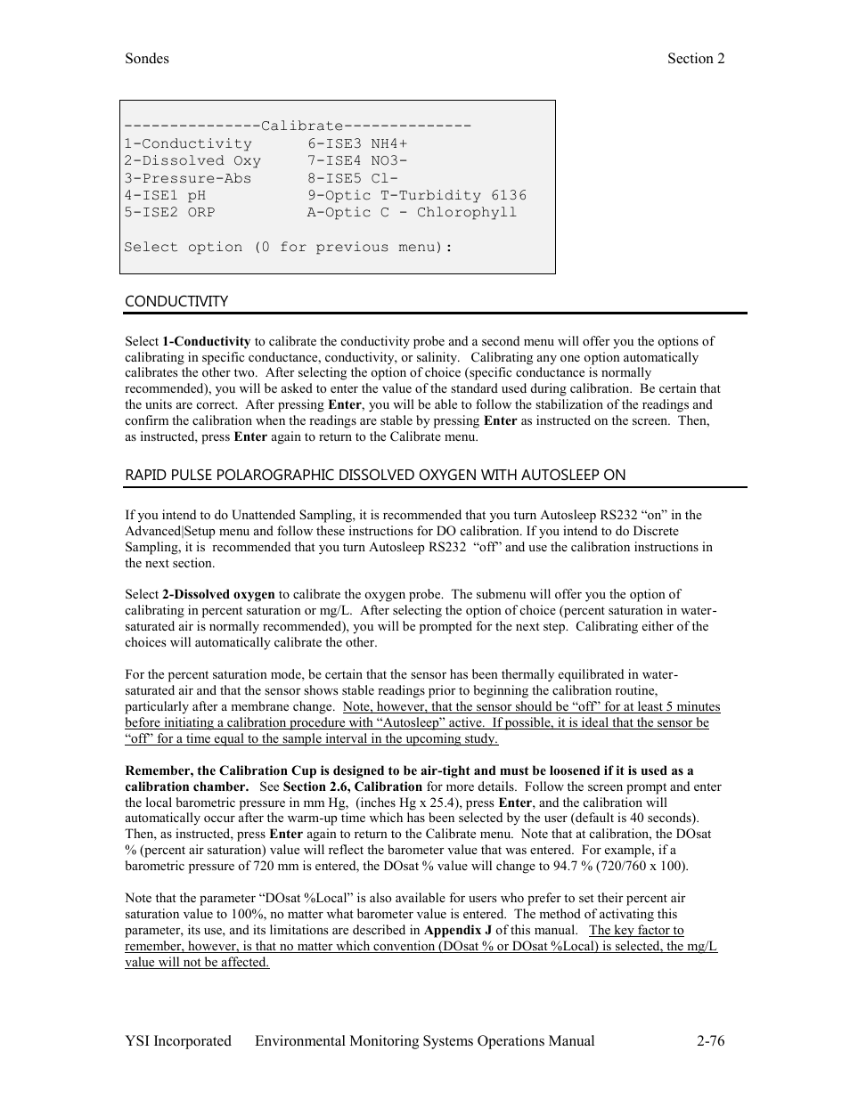 Xylem 6-Series Multiparameter User Manual | Page 82 / 377