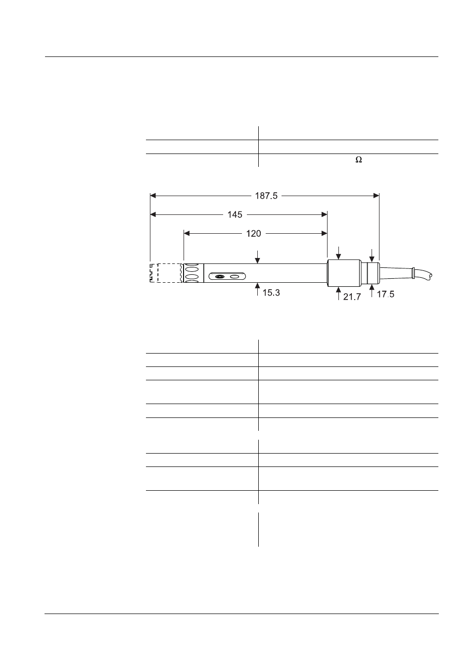 7 technical data, 1 conductivity basic module, Technical data | Conductivity basic module, Chapter 7 t, Echnical, Data, 7technical data | Xylem ConOx User Manual | Page 19 / 24