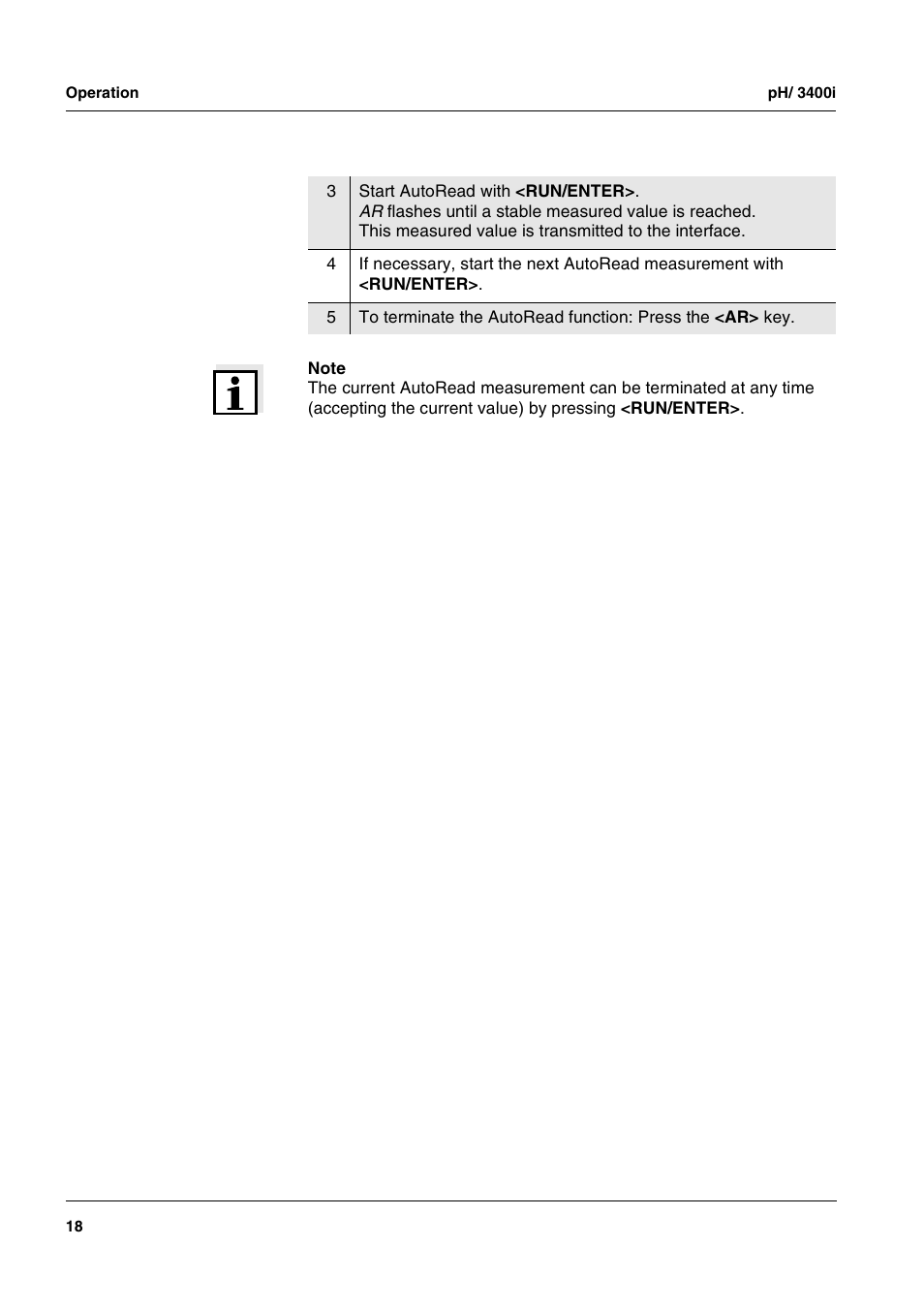 Xylem pH/ION 3400i ION SELECTIVE ELECTRODE ANALYZER User Manual | Page 18 / 83