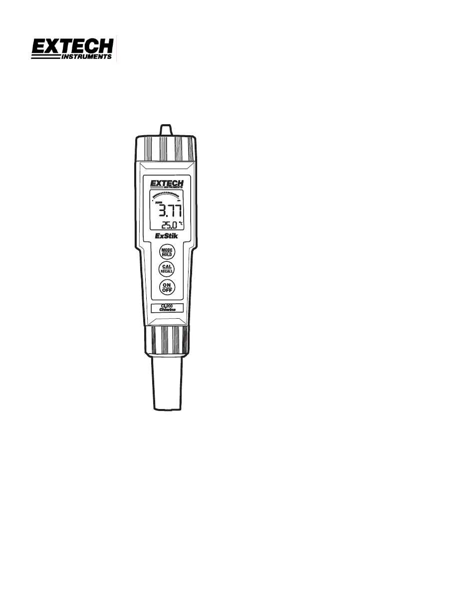 Xylem CL200 Waterproof Total Residual Chlorine Tester User Manual | 9 pages