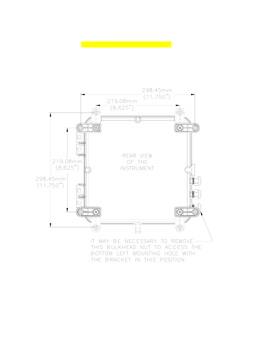 0 installation and commissioning, 1 mounting & site selection | Xylem CL500 ONLINE CHLORINE ANALYZERS User Manual | Page 10 / 36