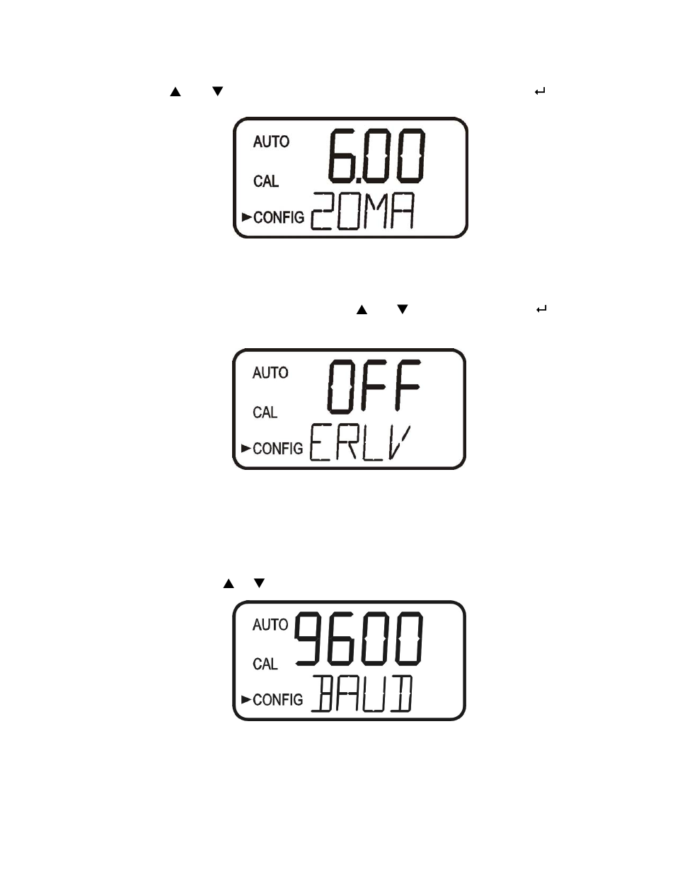 2 configuring the error level, 3 configuring the rs–485 port | Xylem CL500 ONLINE CHLORINE ANALYZERS User Manual | Page 20 / 36