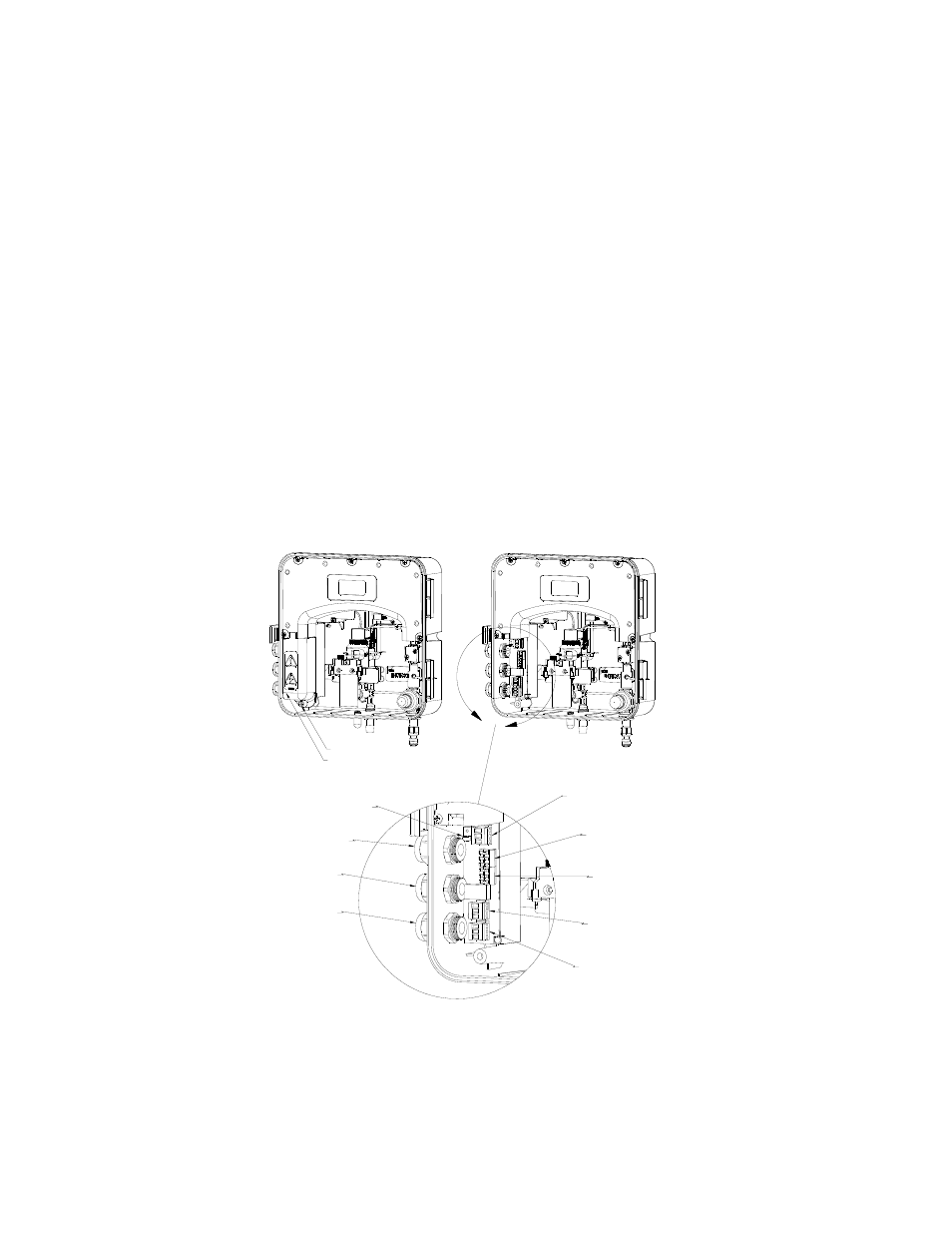 0 electrical connections | Xylem CL500 ONLINE CHLORINE ANALYZERS MODBUS User Manual | Page 4 / 14