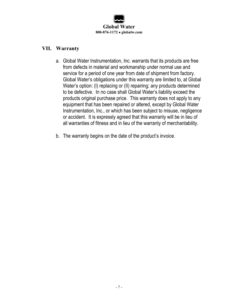 Xylem EZ100 Sensor Display User Manual | Page 7 / 10