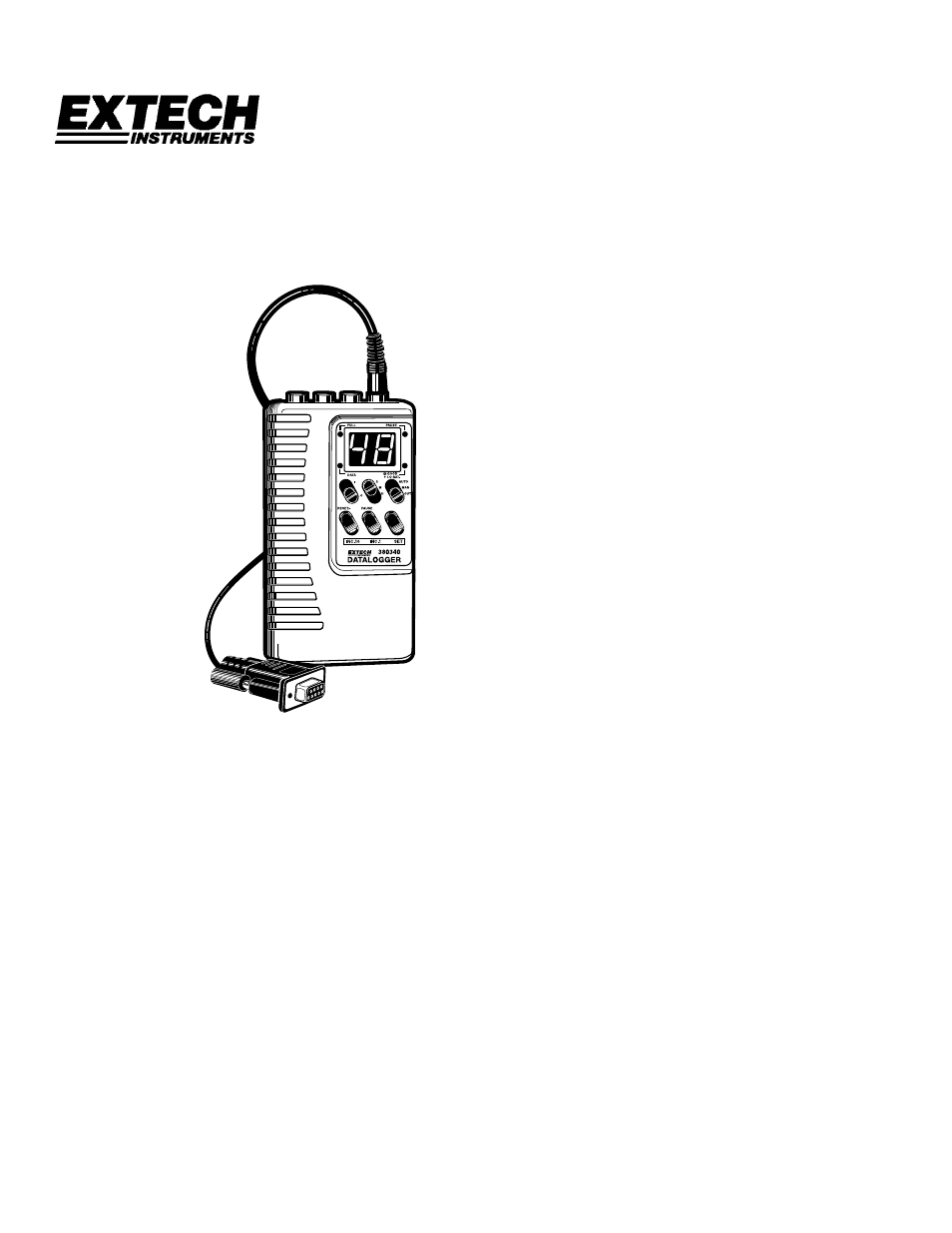 Xylem 380340 Heavy Duty Datalogger Module User Manual | 6 pages