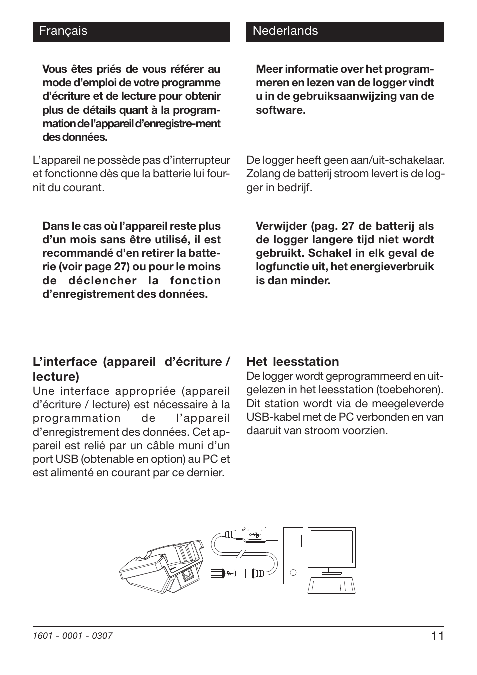 Xylem EBI20 TEMPERATURE/HUMIDITY DATALOGGERS User Manual | Page 11 / 40