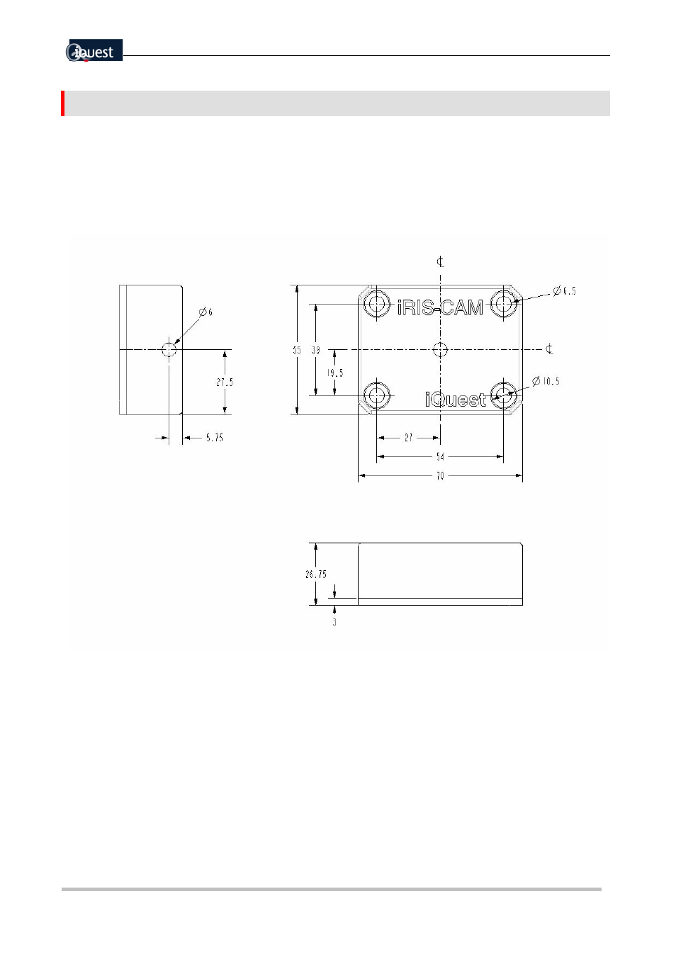 3 installation, 1 mounting | Xylem iRIS-CAM Wastewater Security Camera User Manual | Page 6 / 11