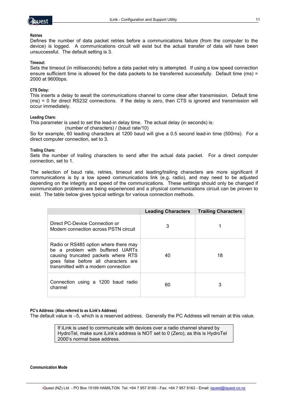 Xylem SDI-12 Data Logger iLink User Manual | Page 11 / 69